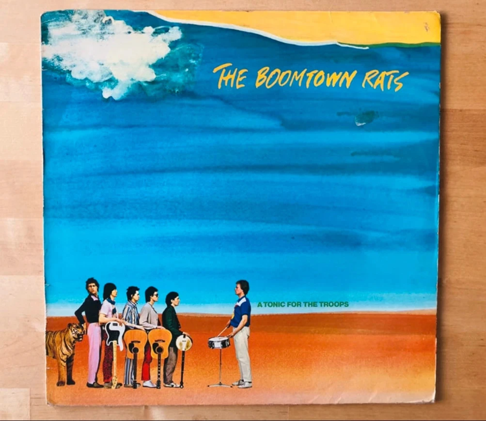 Disque vinyle 33t The Boomtown Rats A Tonic for the Troops.
